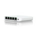 Ubiquiti 5-port 2.5G switch that can be powered with PoE or a USB-C adapter; 4x 2.5 GbE ports, 2.5 GbE PoE input port for power Ubiquiti 5-port 2.5G switch that can be powered with PoE or a USB-C adapter; 4x 2.5 GbE ports, 2.5 GbE PoE input port for power