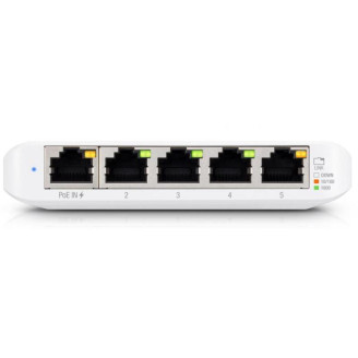 SWITCH Ubiquiti, Gigabit x 5, managed, carcasa plastic, 
