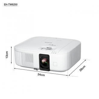 EPSON EH-TW6250 4K PRO-UHD 2800Lm with HC lamp warranty EPSON EH-TW6250 4K PRO-UHD 2800Lm with HC lamp warranty