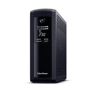 UPS CYBER POWER Line Int. cu sin. simulata, cu management, Tower, LCD, 1200VA/720W, AVR, 8x IEC, baterie 2x 12V/7Ah, incarcare pana la 8h, USB, 2x RJ45, RS232, tehn. GreenPower, UPS CYBER POWER Line Int. cu sin. simulata, cu management, Tower, LCD, 1200VA/720W, AVR, 8x IEC, baterie 2x 12V/7Ah, incarcare pana la 8h, USB, 2x RJ45, RS232, tehn. GreenPower,
