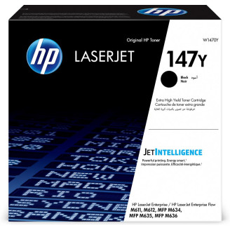 Toner Original HP Black, nr.147Y, pentru M611|M612, 42K, incl.TV 1.2 RON, 