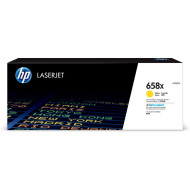 Toner Original HP Yellow, nr.658X, pentru HP Color LaserJet Enterprise M751, 28K, (timbru verde 1.2 lei) , 
