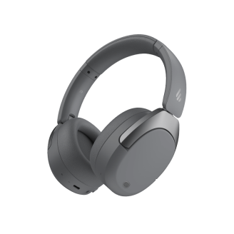 CASTI Edifier, wireless, cu fir, standard, utilizare multimedia, smartphone, microfon pe casca, conectare prin Bluetooth 5.4, USB-C, ANC, grey, W830NB-GR, (timbru verde 0.8 lei)