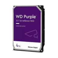 HDD Video Surveillance WD Purple 4TB CMR, 3.5, 256MB, SATA, TBW: 180 HDD Video Surveillance WD Purple 4TB CMR, 3.5, 256MB, SATA, TBW: 180