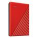 HDD extern WD 2 TB, My Passport, 2.5 inch, USB 3.2, rosu, 