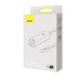 ADAPTOR RETEA Baseus Lite, USB Type-C to RJ-45 Gigabit LAN, LED, negru 