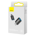 ADAPTOR Baseus Ingenuity Series Mini OTG, USB 3.1 (M) la USB Type-C (T), corp metalic, negru 
