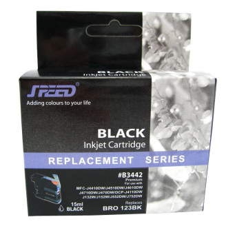 Cartus cerneala compatibil cu Brother LC123 black Cartus cerneala compatibil cu Brother LC123 black