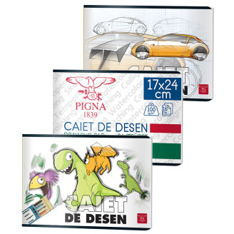 CAIET DESEN 16 FILE 110G PIGNA
