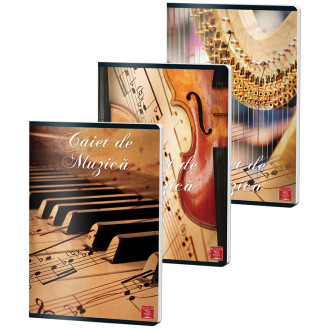 CAIET MUZICA A4 24 FILE COLOR PIGNA CAIET MUZICA A4 24 FILE COLOR PIGNA