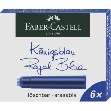 CARTUSE CERNEALA MICI ALBASTRE 6 BUC/CUTIE FABER-CASTELL