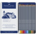 CREIOANE COLORATE AQUARELLE 12 CULORI GOLDFABER CUT. METAL FABER