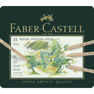 CREIOANE PASTEL PITT 24 CULORI FABER-CASTELL CREIOANE PASTEL PITT 24 CULORI FABER-CASTELL