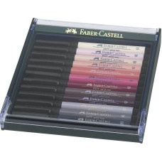 CUTIE 12 CULORI PITT ARTIST PEN TONURILE PIELII FABER-CASTELL CUTIE 12 CULORI PITT ARTIST PEN TONURILE PIELII FABER-CASTELL