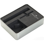 CUTIE CADOU METAL PENTRU 1 INSTRUMENT + 1 CERNEALA + 1 CONVERTOR FABER-CASTELL