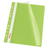 DOSAR PLASTIC CU SINA SI MULTIPERFORATII VERDE ESSELTE
