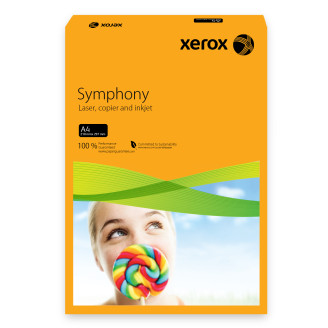 HARTIE COPIATOR A4 PORTOCALIU INTENS 80G 500/TOP XEROX