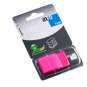 INDEX ADEZIV PLASTIC 25*43MM 50 FILE ROZ INFO NOTES INDEX ADEZIV PLASTIC 25*43MM 50 FILE ROZ INFO NOTES
