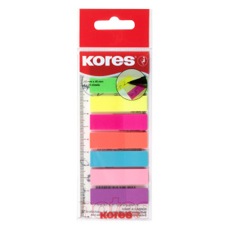 INDEX PLASTIC 12*45MM 8 CULORI*25 FILE RIGLA KORES INDEX PLASTIC 12*45MM 8 CULORI*25 FILE RIGLA KORES