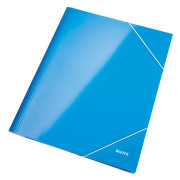 MAPA CARTON CU ELASTIC ALBASTRU METALIZAT WOW LEITZ MAPA CARTON CU ELASTIC ALBASTRU METALIZAT WOW LEITZ