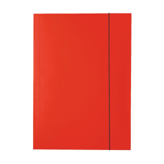 MAPA CARTON CU ELASTIC ROSU ECONOMY ESSELTE