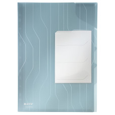 MAPA PLASTIC 3*20 COLI ALBASTRA 3 SEPARATOARE COMB JUMBO LEITZ