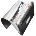 MAPA PLASTIC 6 COMPARTIMENTE NEGRU-SATIN TIP PROIECT STYLE LEITZ