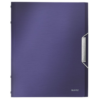 MAPA PLASTIC CU ELASTIC 12 COMPARTIMENTE ALBASTRU-VIOLET LEITZ MAPA PLASTIC CU ELASTIC 12 COMPARTIMENTE ALBASTRU-VIOLET LEITZ