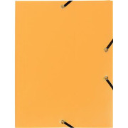 MAPA PLASTIC CU ELASTIC A4 GALBEN EXACOMPTA