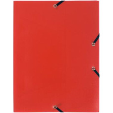 MAPA PLASTIC CU ELASTIC A4 ROSU EXACOMPTA
