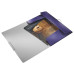 MAPA PLASTIC CU ELASTIC ALBASTRU-VIOLET SATIN STYLE LEITZ