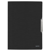 MAPA PLASTIC CU ELASTIC NEGRU SATIN STYLE LEITZ MAPA PLASTIC CU ELASTIC NEGRU SATIN STYLE LEITZ