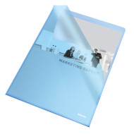 MAPA PROTECTIE A4 TIP L ALBASTRA 105 MICRONI (BUCATA) ESSELTE