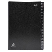 MAPA SEMNATURI 1-31 NEAGRA EXACOMPTA MAPA SEMNATURI 1-31 NEAGRA EXACOMPTA