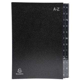 MAPA SEMNATURI A-Z NEAGRA EXACOMPTA