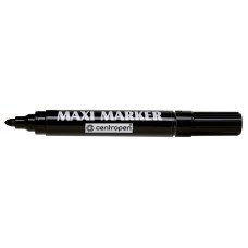 MARKER PERMANENT NEGRU MAXI 2-4MM 8936 CENTROPEN