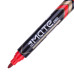 MARKER PERMANENT ROSU VARF ROTUND 1.5MM MATE DELI