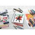 PITT ARTIST PEN MANGA SET 6 NEGRU FABER-CASTELL PITT ARTIST PEN MANGA SET 6 NEGRU FABER-CASTELL