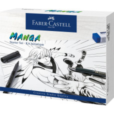 PITT ARTIST PEN MANGA STARTER SET FABER-CASTELL PITT ARTIST PEN MANGA STARTER SET FABER-CASTELL