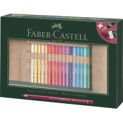 ROLLUP 30 CREIOANE COLORATE POLYCHROMOS + 3 CR CASTELL 9000 FABER-CASTELL ROLLUP 30 CREIOANE COLORATE POLYCHROMOS + 3 CR CASTELL 9000 FABER-CASTELL