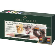 SET 5 MARKERE SOLUBILE PORTRET A.DURER FABER-CASTELL