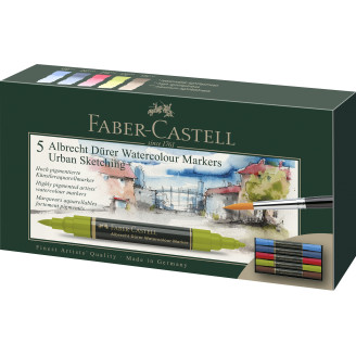 SET 5 MARKERE SOLUBILE SKETCHING A.DURER FABER-CASTELL