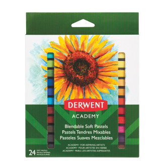 CREIOANE PASTEL SOFT 24 CULORI DERWENT ACADEMY CREIOANE PASTEL SOFT 24 CULORI DERWENT ACADEMY