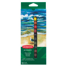 TEMPERA 12 CULORI 12 ML DERWENT ACADEMY