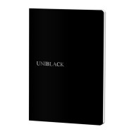 CAIET A4 60 FILE DICTANDO COPERTA PP NEAGRA UNIBLACK PIGNA