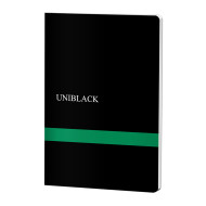 CAIET A4 60 FILE DICTANDO COPERTA PP VERDE UNIBLACK PIGNA