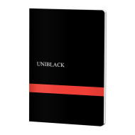 CAIET A4 60 FILE DICTANDO COPERTA PP ROSIE UNIBLACK PIGNA