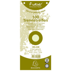SEPARATOARE CARTON 105*240 MM VERZI EXACOMPTA