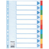 SEPARATOARE INDEX CARTON 10 COLI STANDARD ESSELTE