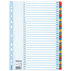SEPARATOARE INDEX CARTON 1-31 MYLAR ESSELTE